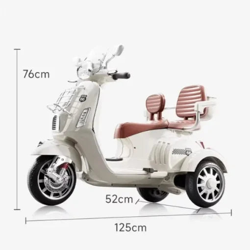 Kids Double seater vespa 101