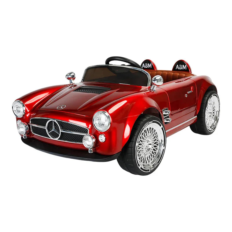 Kids Electric Vintage Mercedez Benz Ride On Luxury Car