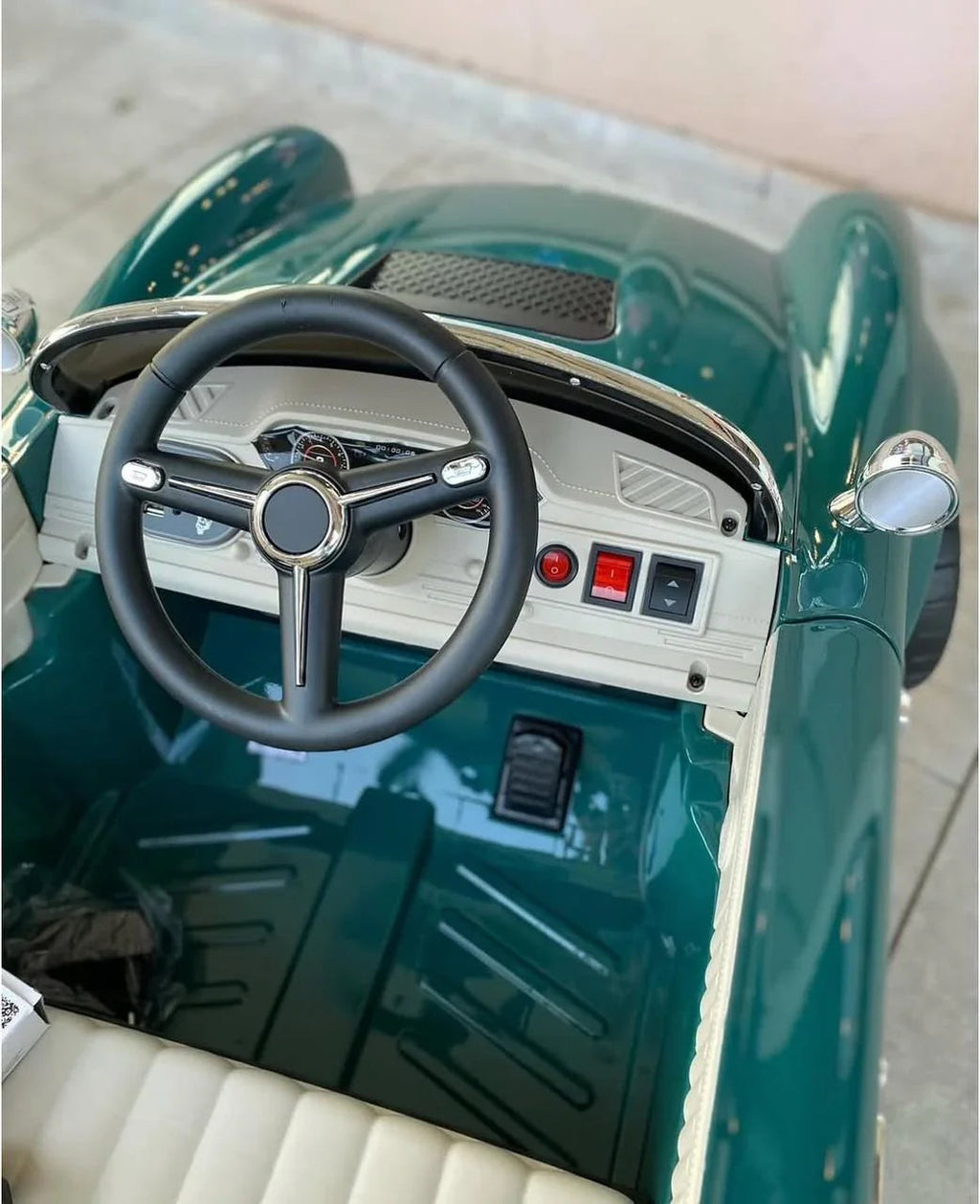 Kids Electric Vintage Mercedez Benz Ride On Luxury Car