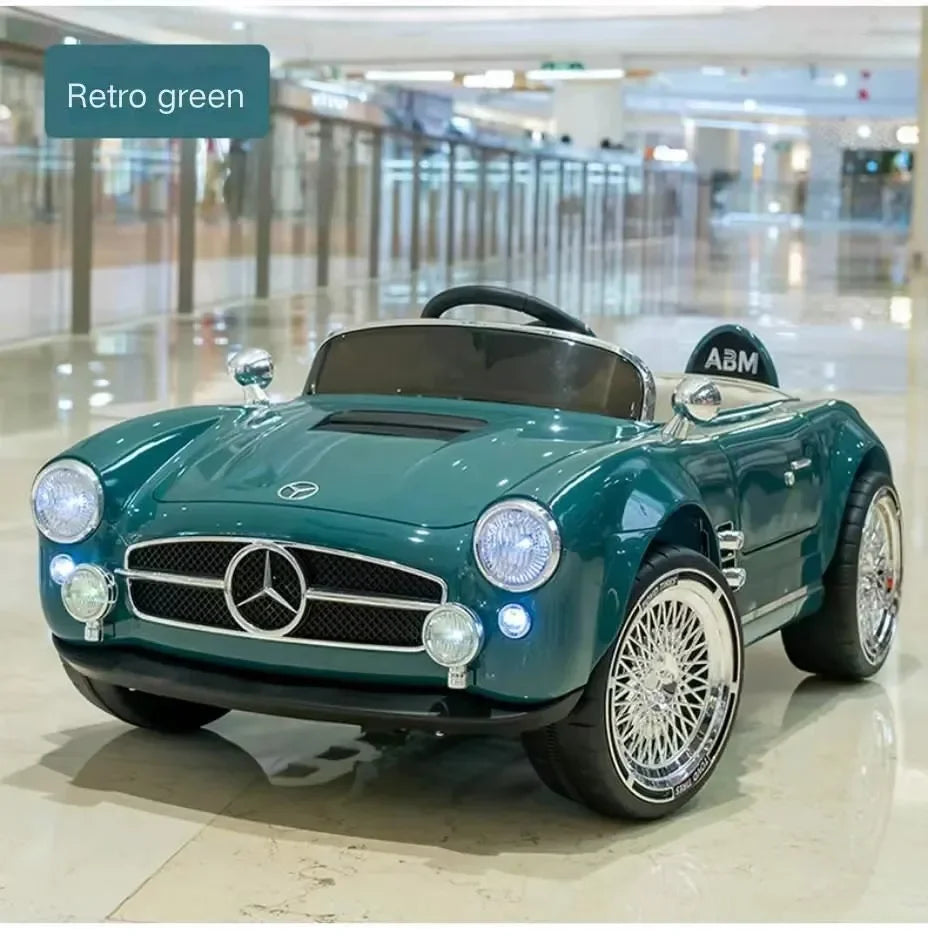 Kids Vintage Mercedes Car - Image 8